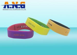 China Waterproof Silicone RFID Wristbands and RFID Bracelets for Cashless and Access Control on sale