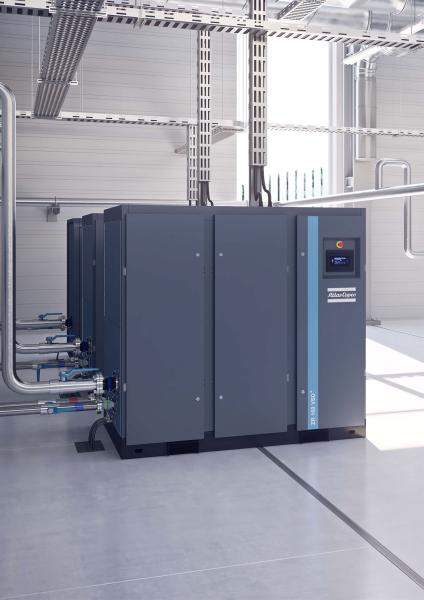 ZR/ZT 75-160 VSD+ Atlas Oil Free Screw Air Compressor The Best Choice For