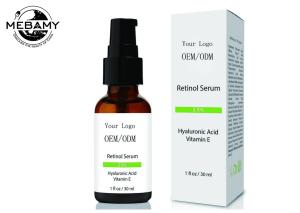 Wholesale 2.5% Retinol Organic Face Serum With Hyaluronic Acid &amp; Vitamin E For All Skin Type from china suppliers