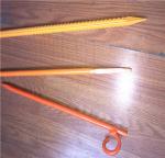 Customized Painted Grounding And Earthing Products Steel Material Earth Stake
