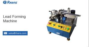 Wholesale RS-901K Semi-automatic radial components lead bending 90 degree machine from china suppliers