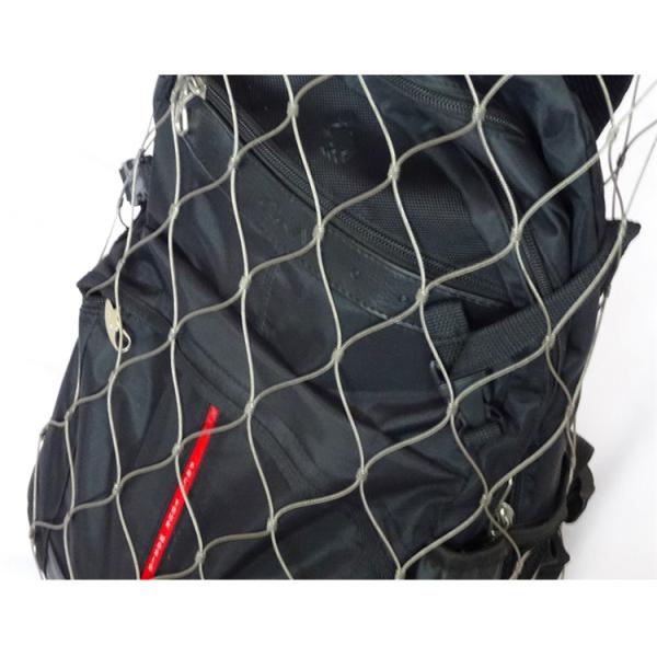 Hand Woven Stainless Mesh Bag Smooth Surface Durable Oxidize - Resisting