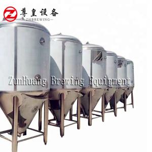 Wholesale Durable Stainless Steel Fermenter Homebrew , Cooling Jacketed Conical Fermenter For Pub / Restaurant from china suppliers
