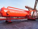 Skid Mounted Solids Control Equipment , Liquid And Gas Poor Boy Degasser