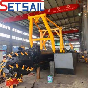 Wholesale 14 Inch Cutter Suction Lake Sand Dredger with Mornitoring and Cumins 447kw Engine from china suppliers