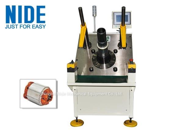 Quality Table Fan Motor Stator Coil Winding And Wedge Inserting Machine Semi Auto for sale