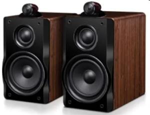 Wholesale Three Way Creative Passive Bookshelf Speaker HiFi With Wood Ash Finish from china suppliers
