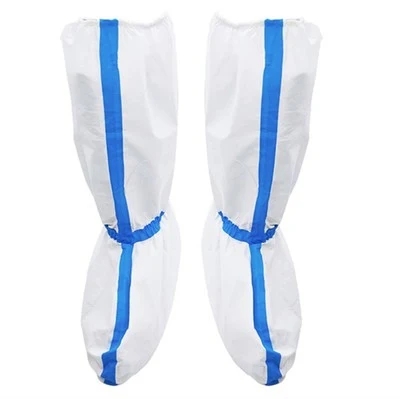 Water Proof SF Microporous Disposable Non Woven Boot Cover