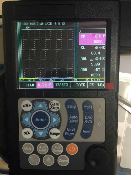 China Manufacturer Digital Portable Handheld Ultrasonic Flaw Detector Automatic