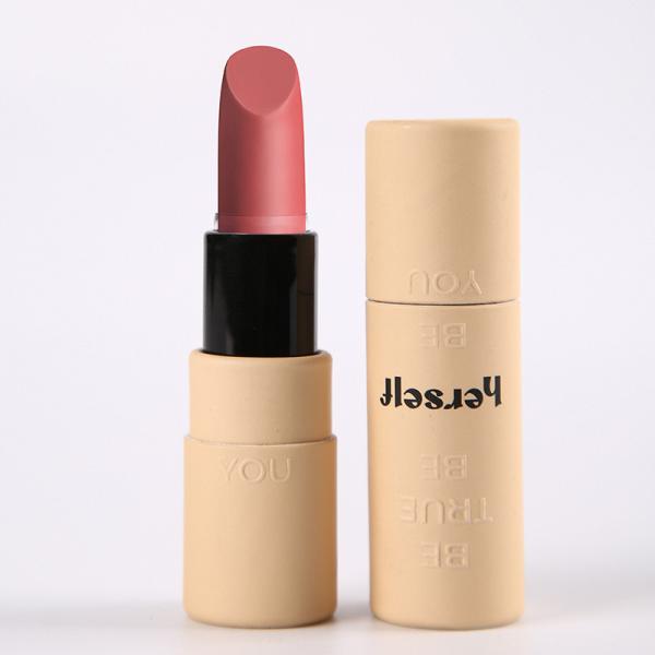 Custom Cylindrical Shape Tube Custom Packaging Lipstick Lip balm Push Twist Up