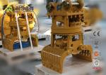 Excavator Hydraulic Sorting Grapple For Demolition Buildings Grab Attachment