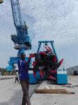 Gold River Sand 20" 25m Jet Suction Dredger Centrifugal Sand Dredging Barge