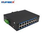 Unmanaged Industrial Switch 24 Ports 10/100Mbps Network Switch DC12V Power