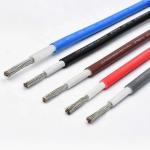 TUV CE Approved 6mm Voltage Copper Conductor PV Cable XLPE Insulation DIN EN