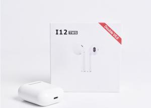 Wholesale Waterproof IPX 4 TWS I12 Earbuds HIFI Sound Pop Up Window System With Apple from china suppliers