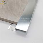 25mm Tile Trim Baseboard Bullnose Edge Tile Stair Nose Treads Straight Aluminium