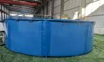 5000L Flexible Metal Frame PVC Tarpaulin Fish Tank Collapsible Fish Tank Diy