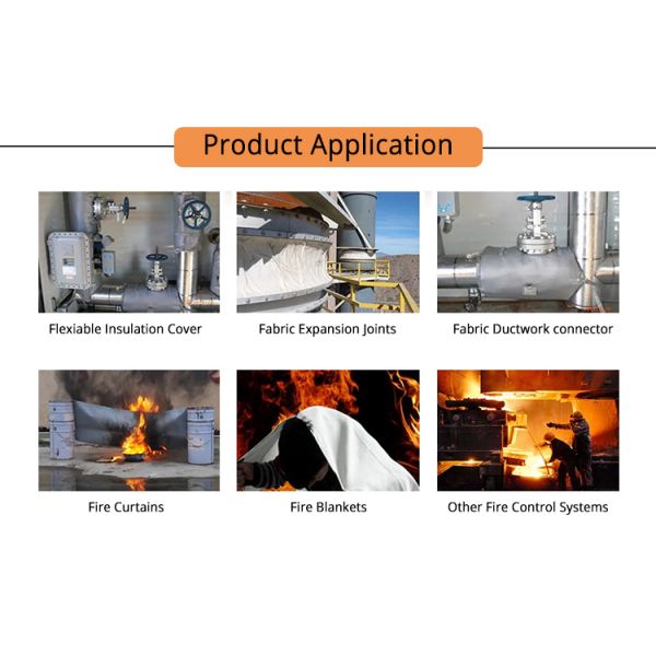 Thermal Insulation Cover Material: Aluminum Foil Laminated Fabric for Duct & Heat Resistant Curtain