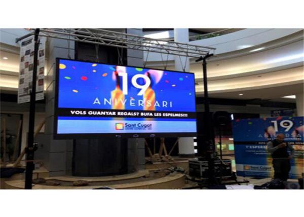 Silent Design Indoor Rental LED Display AVOE LED P2.976mm 500mmx500mm Die