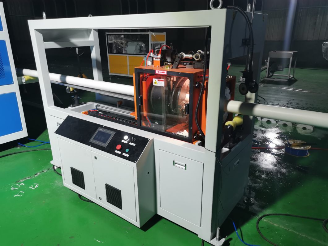 Automatic PVC Plastic Pipe Tube Extruder Production Conduit Pipe Making Machine Sjsz65/132