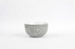 Valentines Ceramic Salad Bowl Stoneware Heart Design Soup Bowl 7 Inch Optional