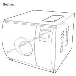 Medical Laboratory Automatic Microcomputer Controlled Pressure Steam Sterilizing