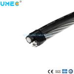 Service Aerial Bundled Aluminum Overhead ABC Cable for 0.6-1kv Range of