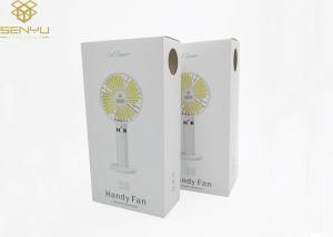 China Small Electrical Fan Customized Carton Package Box / Handy Fan Package Box on sale