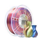 Yellow Blue Red Toughness Enhanced 3D Printer PLA Silk Filament For Desktop