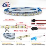 12v 120leds 8mm 3000K 4000K 6500K Warm White Natural White SMD2835 Led Strip