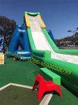 hippo giant inflatable water slide for kids and adults