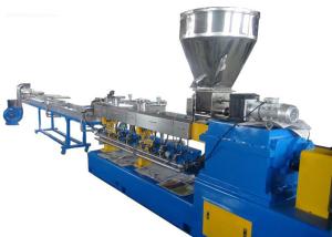 Wholesale W6Mo5Cr4V2 Material Twin Screw Extruder Machine Horizontal 300kg/H Capacity from china suppliers