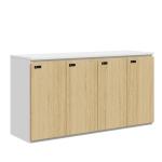 Direct Factory Supply Custom Wooden File customization Cabinet Warm Tone Metal