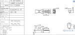 Straight 187 Terminal Connector Electroplated Tin Crimping Connectors And