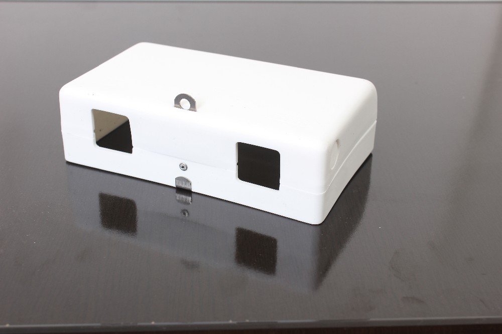 Engineering Plastic PP Socket Safety Covers White Color For Single / Double Sockets