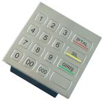 Water resistant ruggized industrial 304 stainless steel numeric keypad 4 x 4