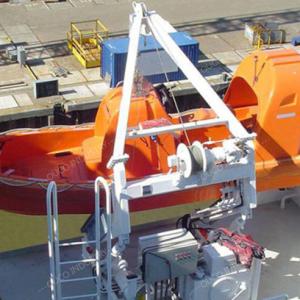 Wholesale Advanced Marine Rescue Boat Davit System A Frame from china suppliers