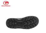Black Breathable Lightweight Steel Toe Boots For Mens Embossed Color Optional