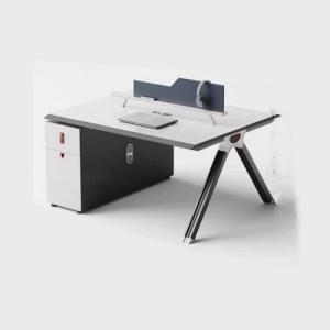 Wholesale Hotel Office Workstation Modern Simple Wooden High Grade Desk with Filing Cabinet from china suppliers