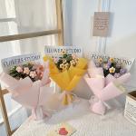 Beautiful simulation flower plush bouquet 520 Mother's Day eternal flower gift