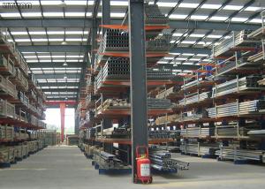 Wholesale Factory Price Steel Structural Cantilever Racks for Pipes Lumber Sheet Racks from china suppliers