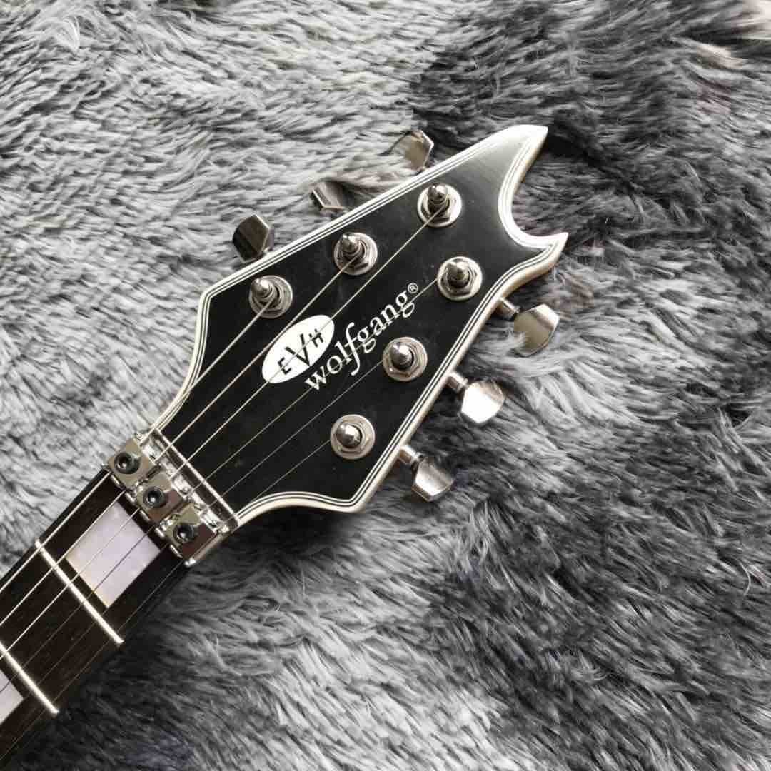 Prince Clouds Relic EVH Wolfgang VS Eddie Van Halen Sunburst Wolf Electric Guitar