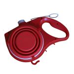 2021 BSCI Leash Dog Water Drinking Bottle 5 In 1 Dog Leash With Water Bottle