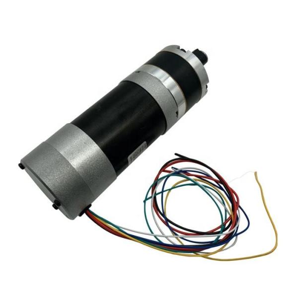 57mm High Torque Brushless DC Planetary Gear Motor 12v 24v 36v 48v With Helical