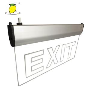 Wholesale LED Emergency Light LED recharging Emergency Exit Sign light from china suppliers