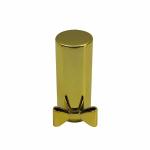 5ml 7ml Gold Glass Empty Fingernail Polish Bottles Silk Screen Printing