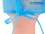 Unimax Medical SMS Disposable Non Woven Cap with Ties ISO13485