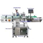 High Quality Automatic Wine Round Bottle Double Side Labeling Sticking Machine,