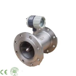 Wholesale Stainless Steel Gas Turbine Flow Meter 4-20mA Output Digital Flowmeter from china suppliers