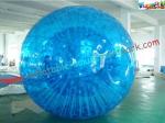Inflatable Blue Water Walking Ball , Big Kids Rolling Bubble Ball